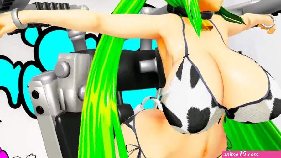 Anime big boobs milk