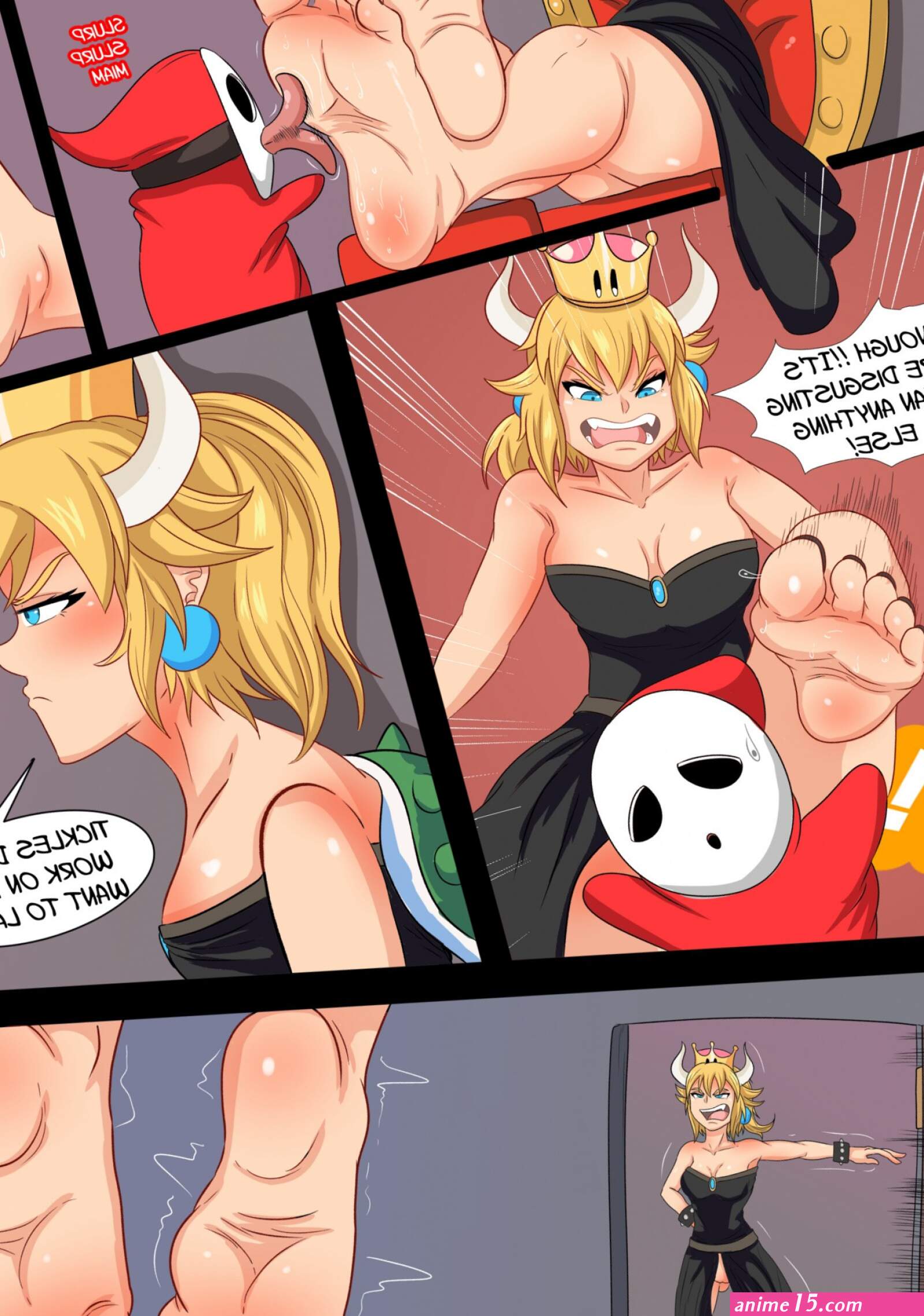 Bowsettes Research Porn comic Rule 34 comic Cartoon porn comic