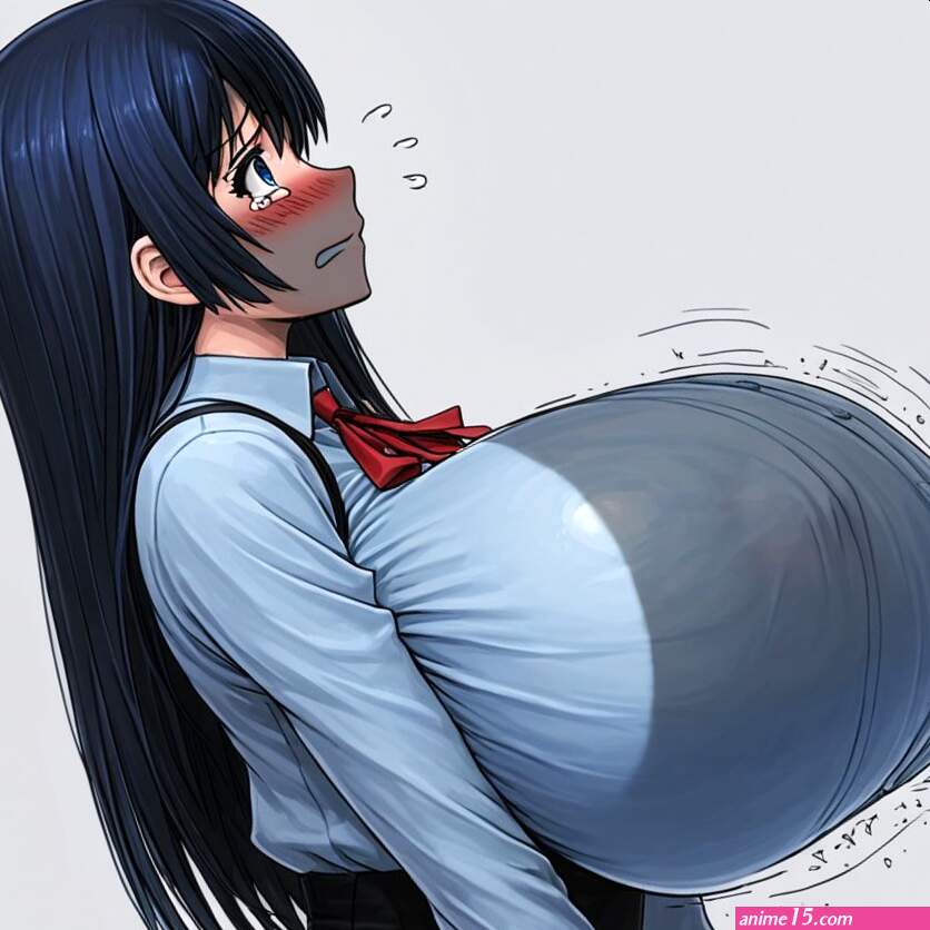 Anime girl breasts expansion by carlitosmurio on DeviantArt