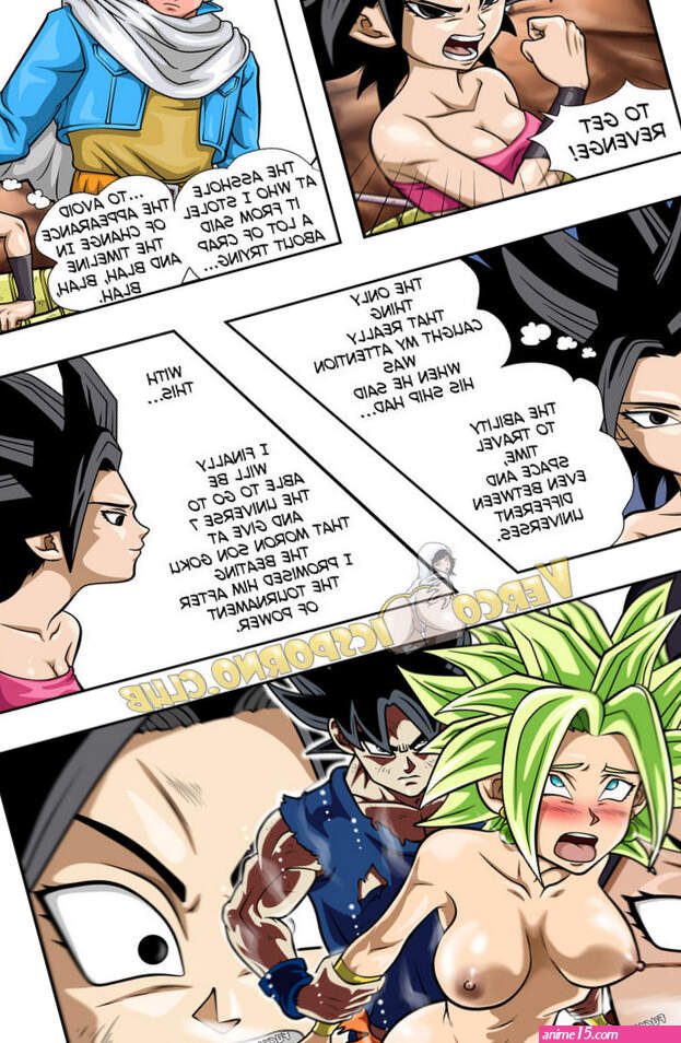 Trunks And Caulifla comic porn