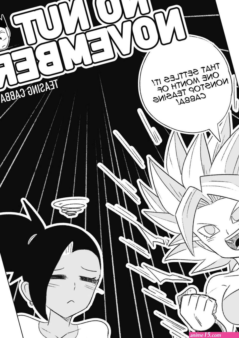 Teasing Cabba Porn Comics by Navietta Dragon Ball Super Rule 34 Comics