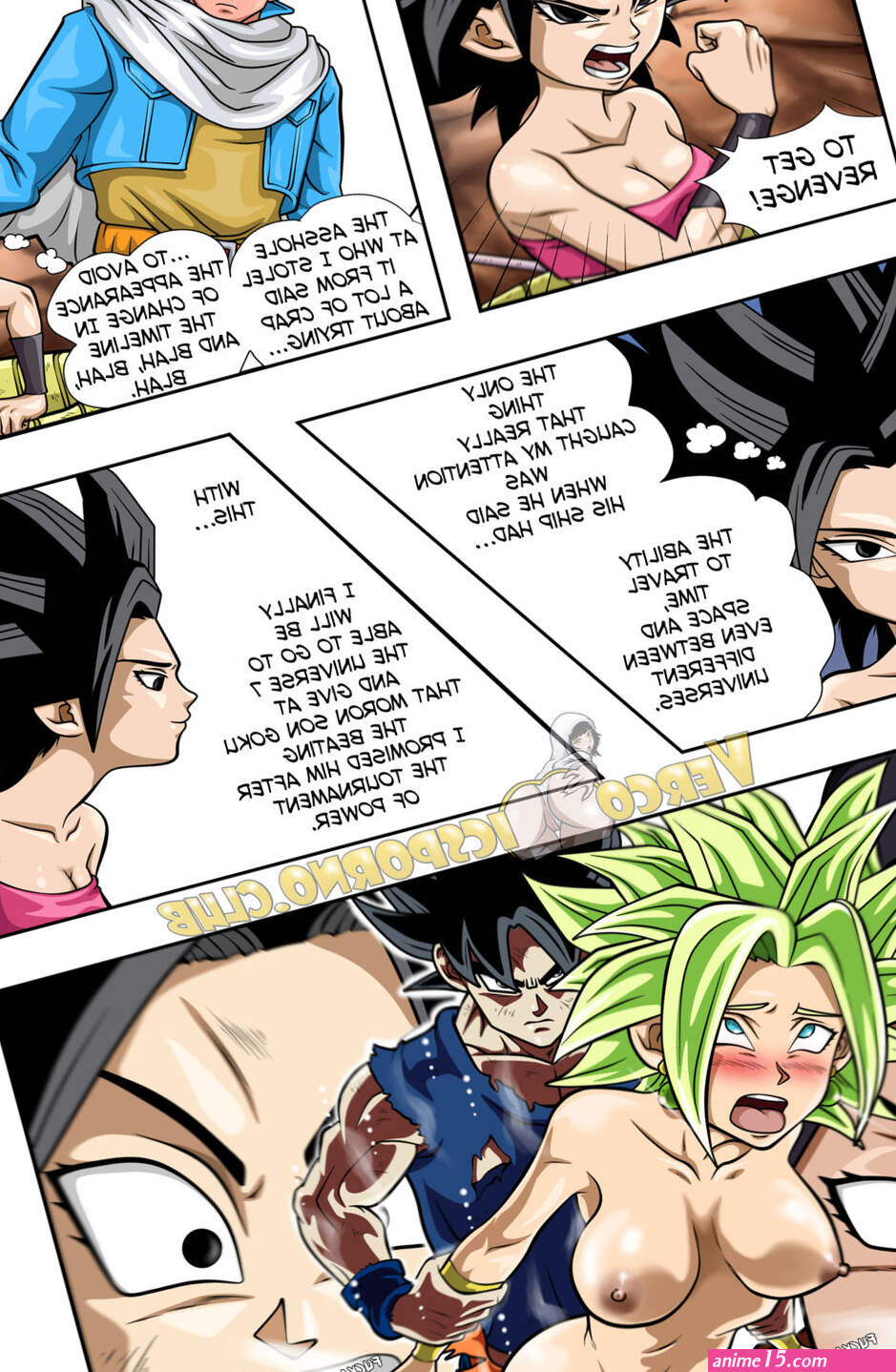Drah Navlag- Trunks and Caulifla Dragon Ball Super Free Porn Comics