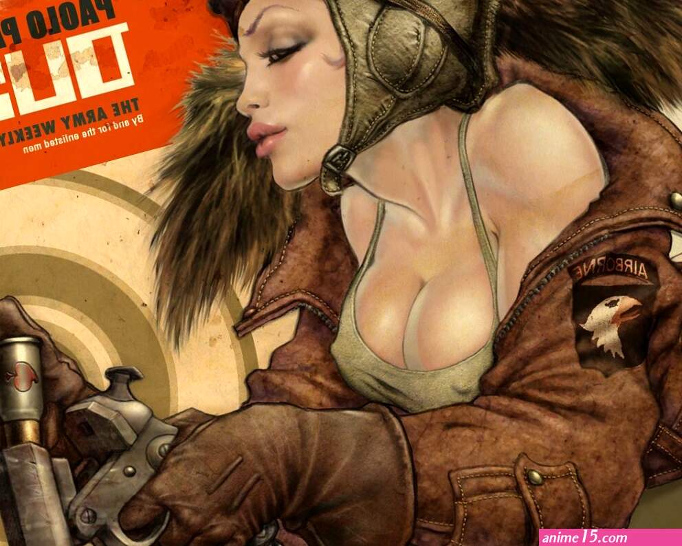 Wallpaper : illustration gun women artwork big boobs cartoon cleavage advertisements comics Person mythology Angelina Jolie comic book fiction woman warrior 1280x1024