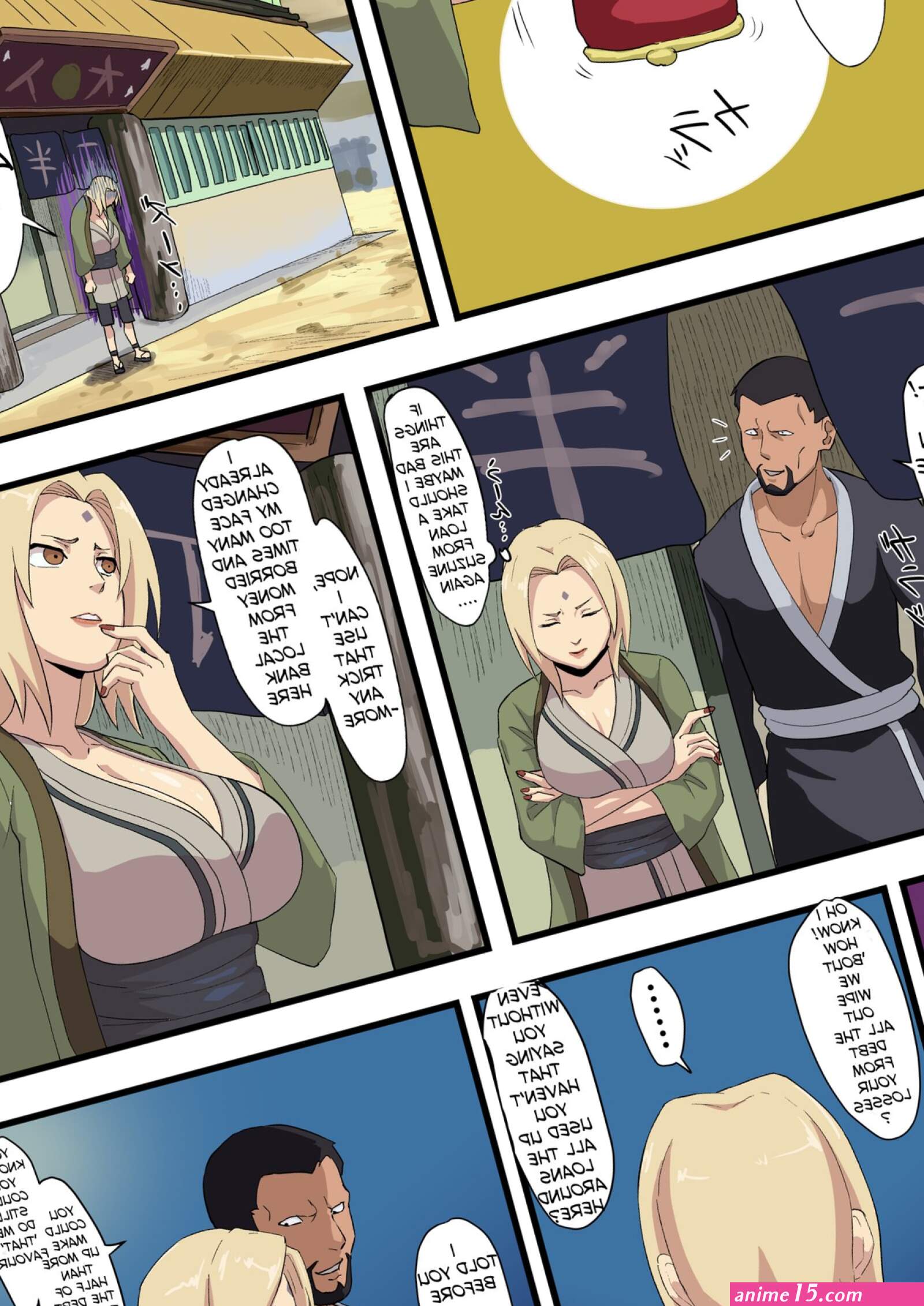 Tsunade Shakkin comic porn
