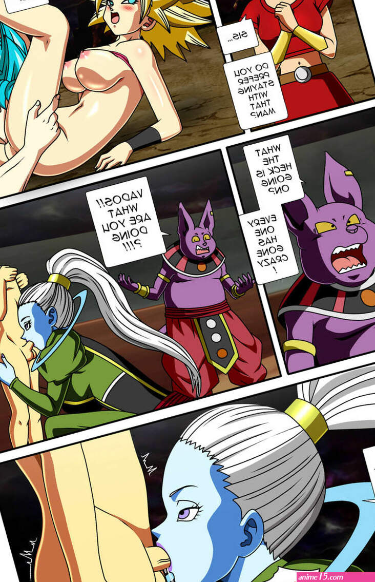 Porn comic Saiyan Love. Dragon Ball Super. FoxyBulma. Sex comic busty beauties just