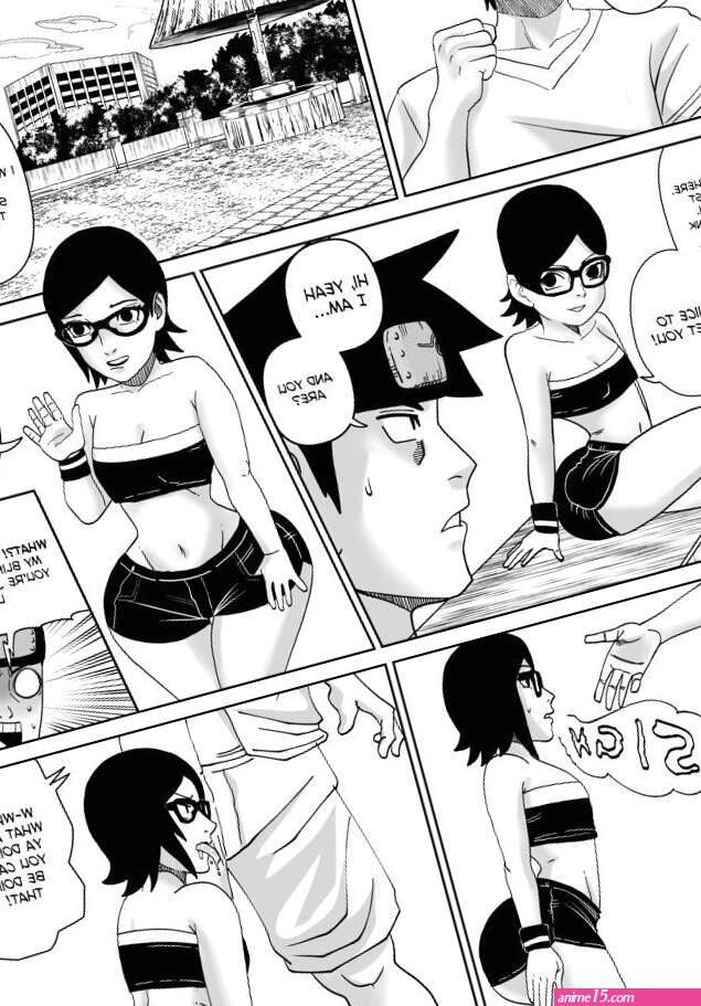 Saradas Blind Date porn comic