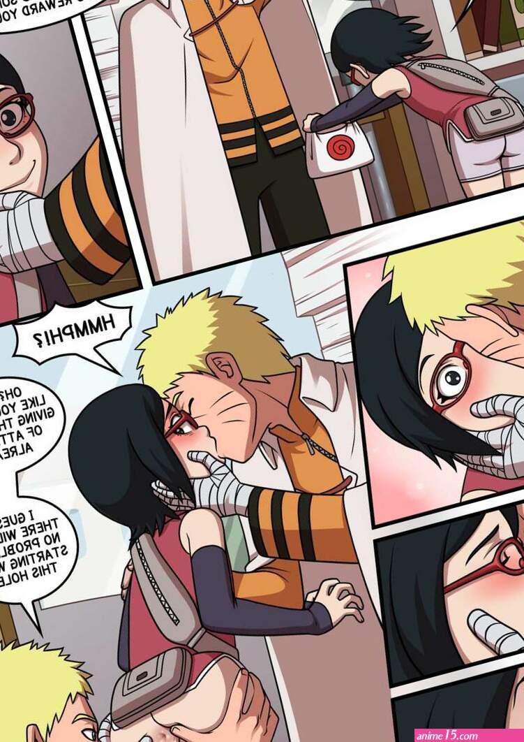 Porn comic Naruto X Sarada. Chapter 1. Naruto. Incognitymous. Sex comic lady delivered dinner