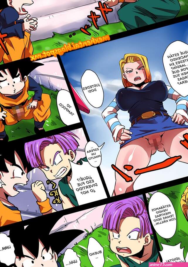 DBZ Cmic Porno Androide 18 Desnuda xxx Sexo Dr Maki