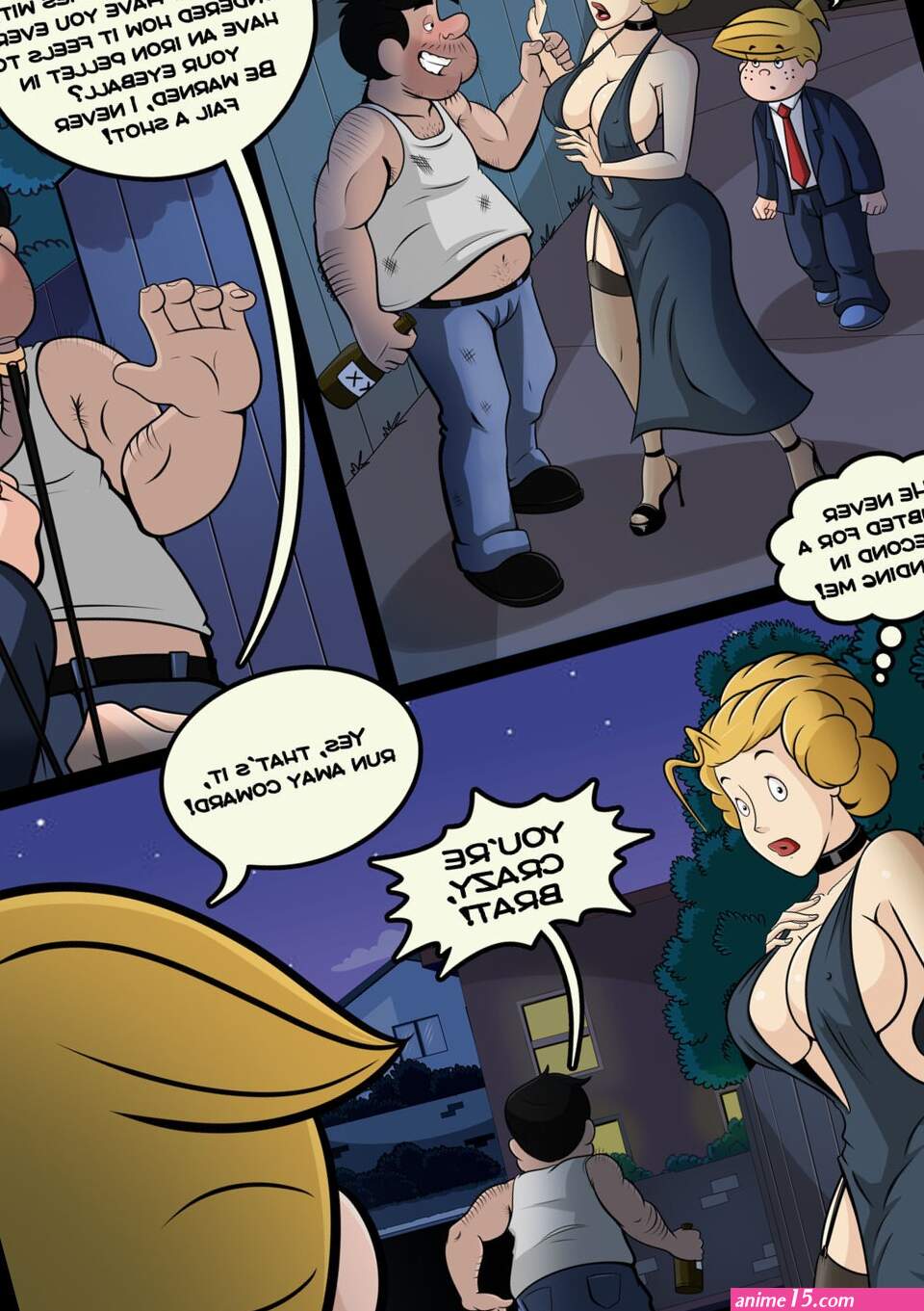 MILF Catchers Part 4: A Mans Business! Porn Comic english 13