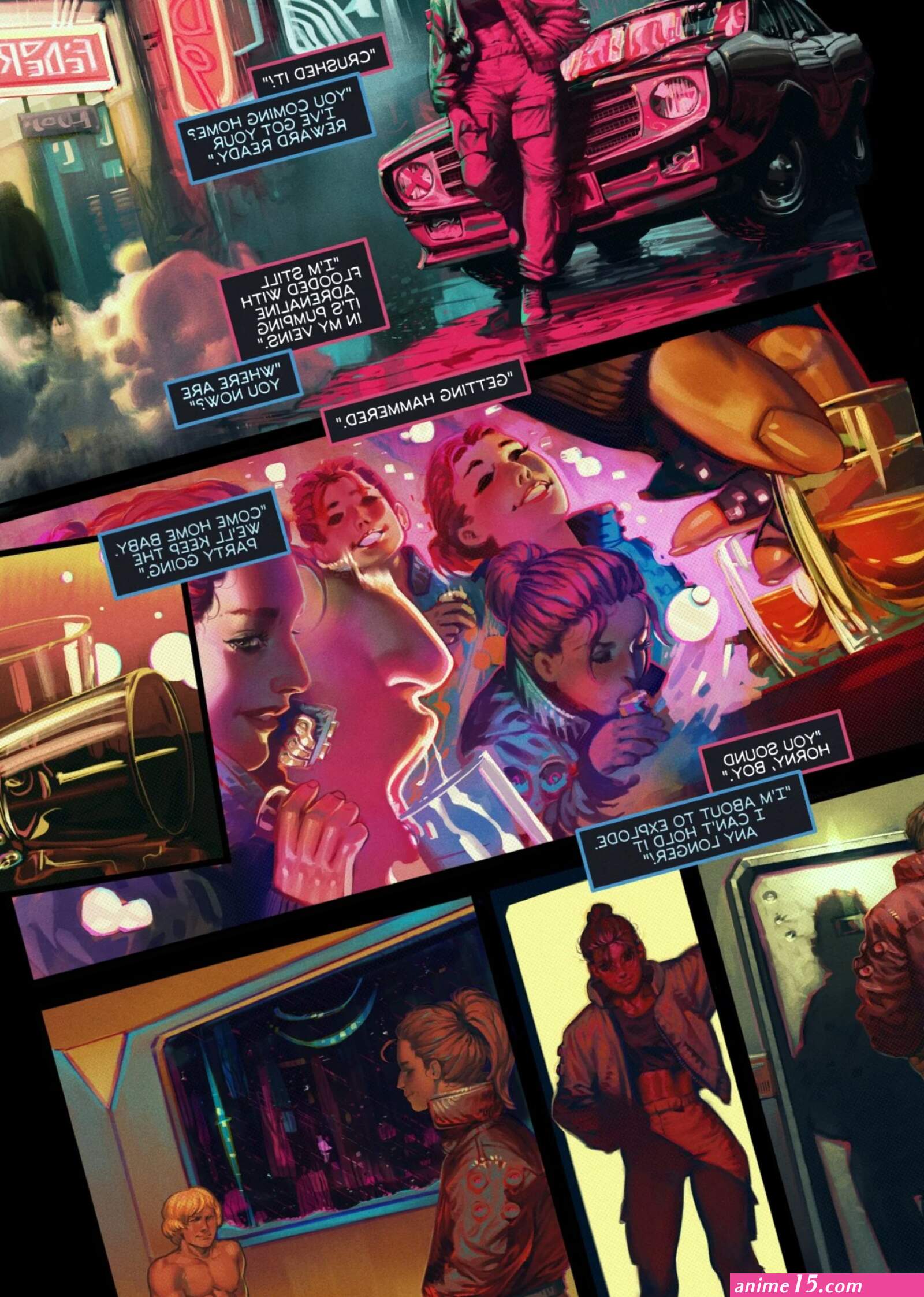 Cyberpunk Haze Cyberpunk 2077 BoxOfWant Porn Comic