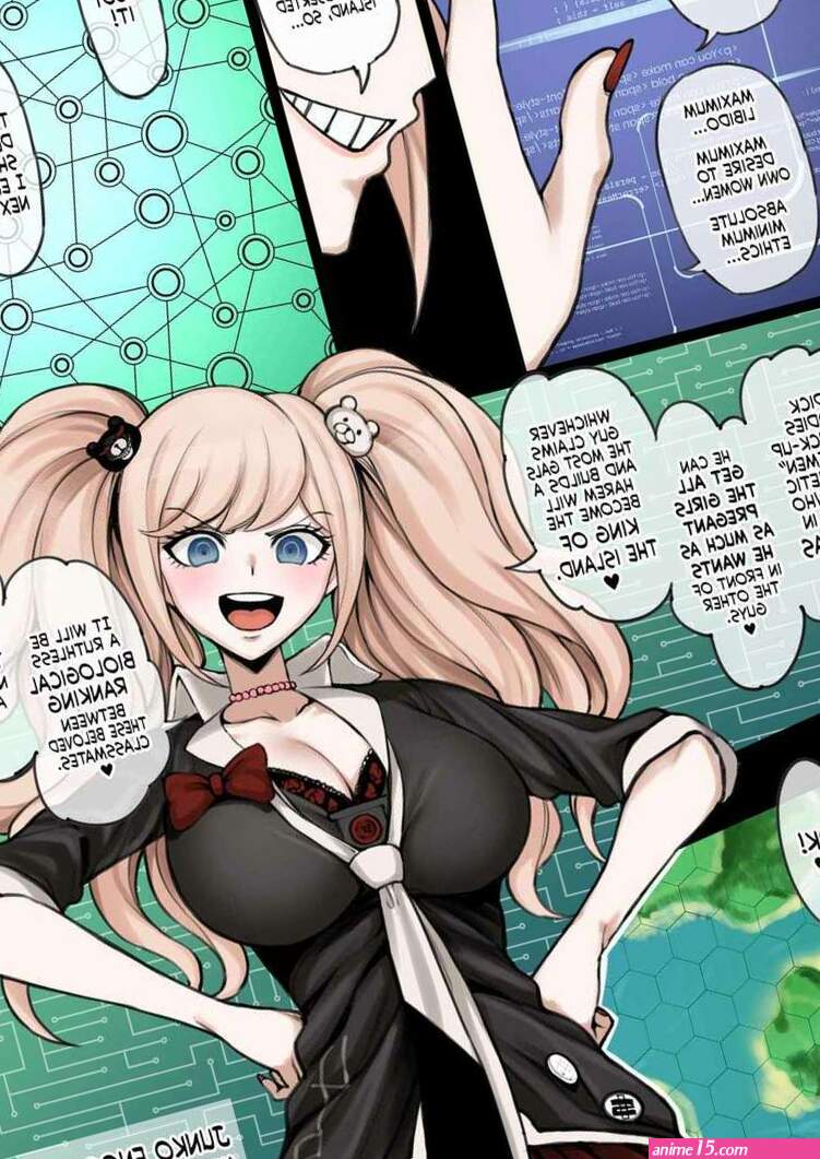 Porn comic Danganronpa 2. Terasu MC Sex comic hot busty blonde