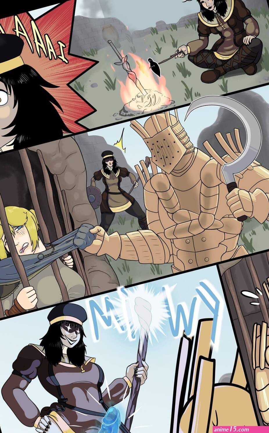 The Adventures Of Kina The Witch In Dark Souls Porn Comic english 05