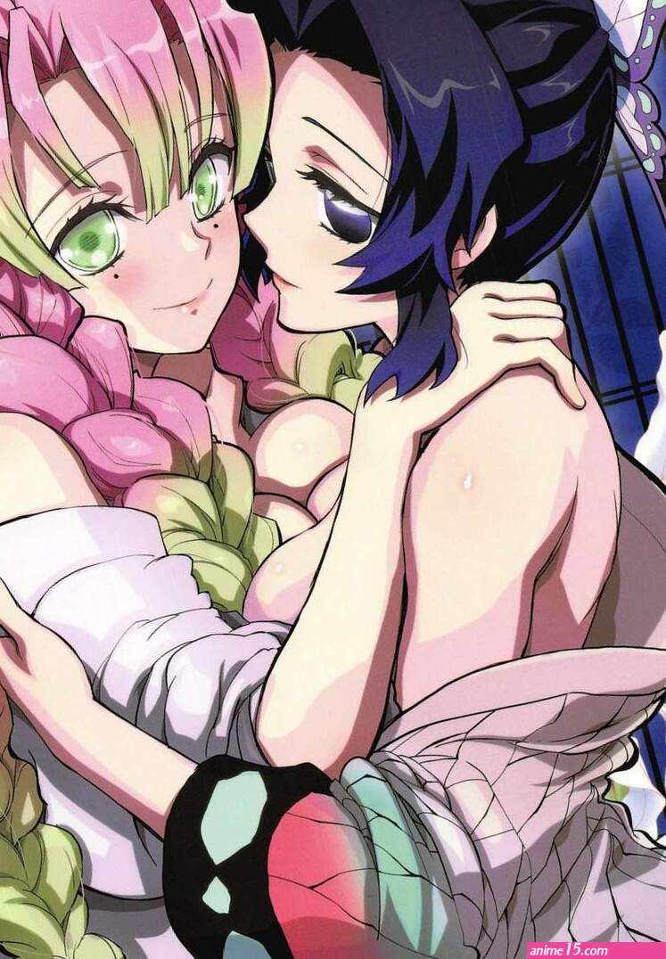 Porn comic Mushi x Koi LOVERS. Demon Slayer Sex comic young brunette decided