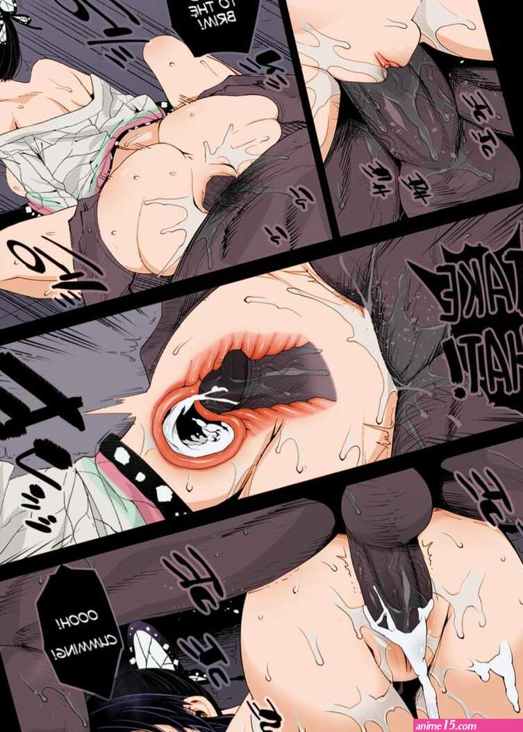Porn comic RAPE OF DEMON SLAYER 2. Kimetsu no Yaiba Sex comic Brunette Babe With