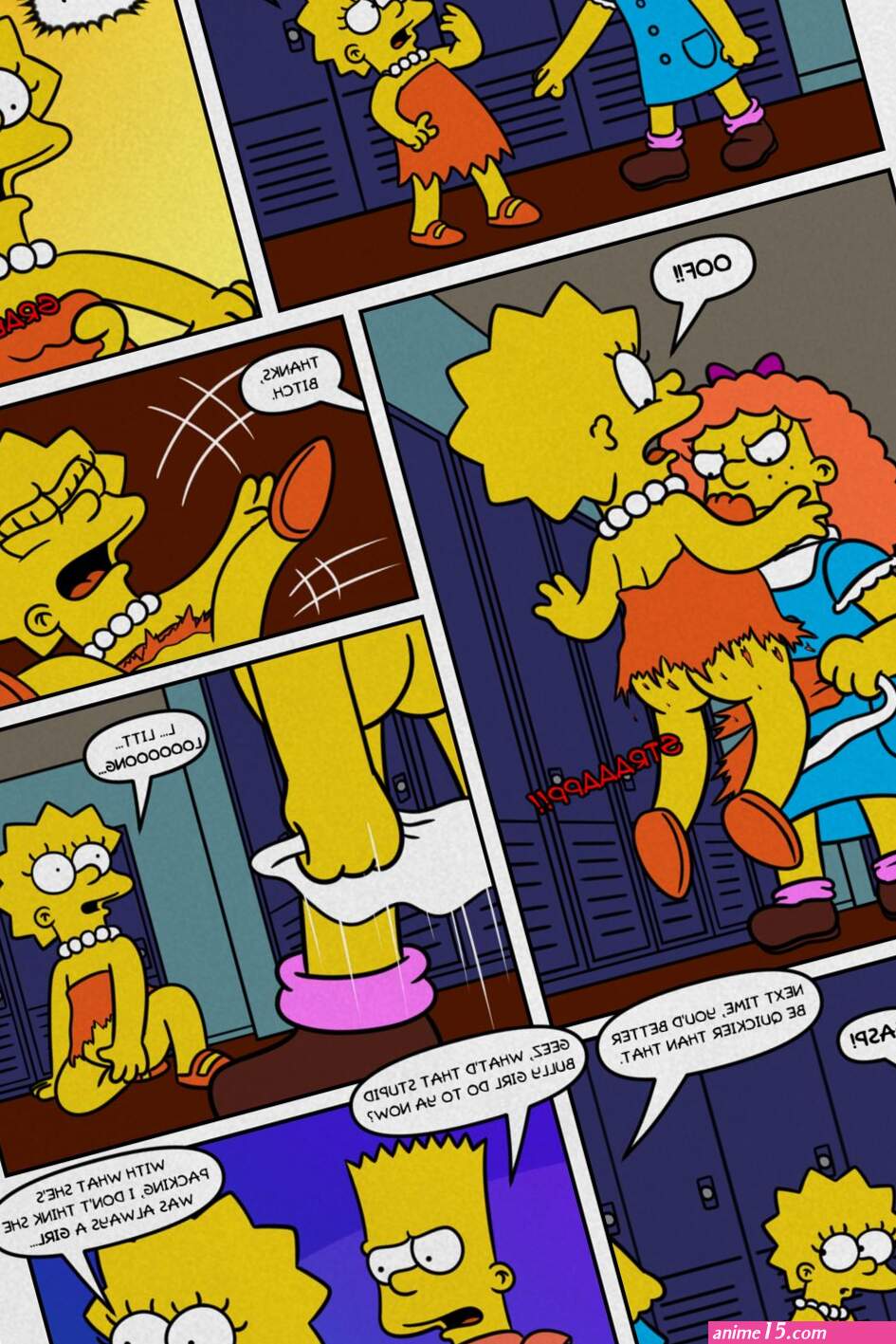 Too Hot For Comics The Simpsons