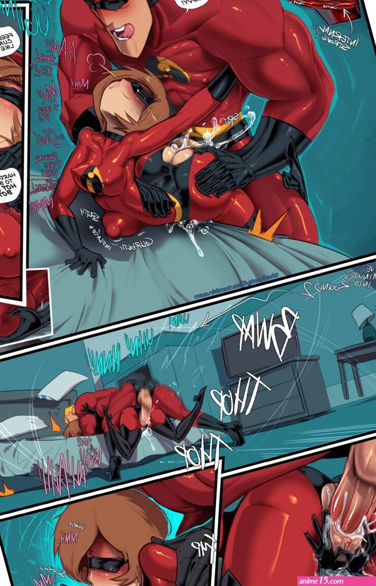 Elastigirl fucking with Mr. Incredible Issue 1