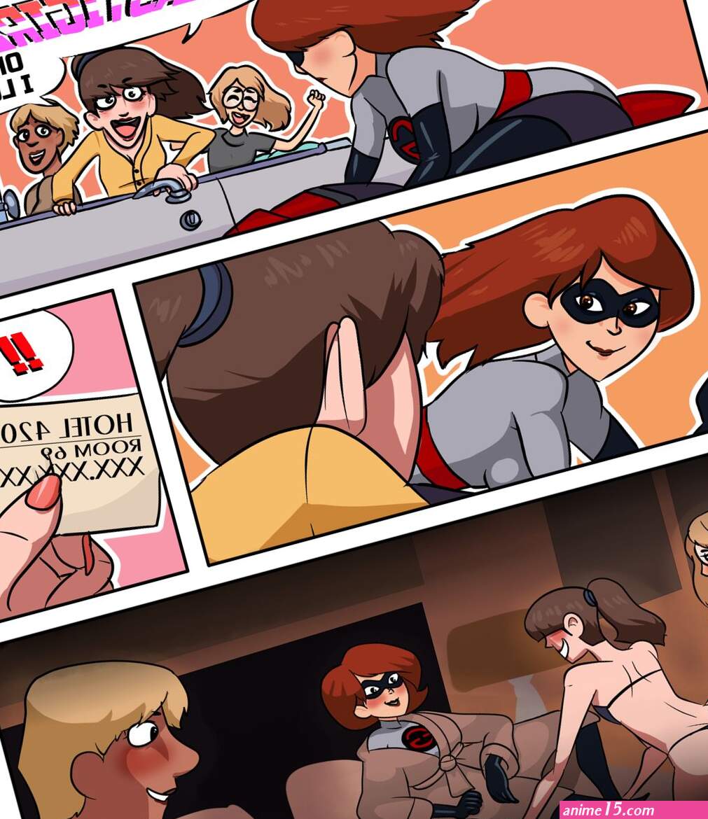 Elastigirl Comic
