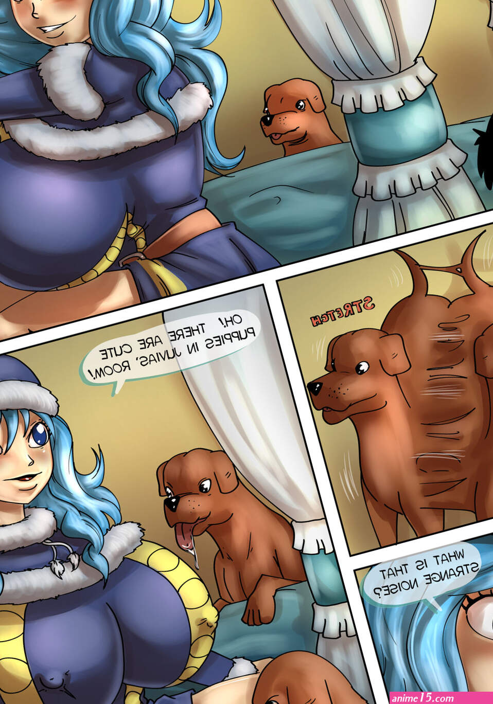 Fairy Tail dog days 03. Juvia
