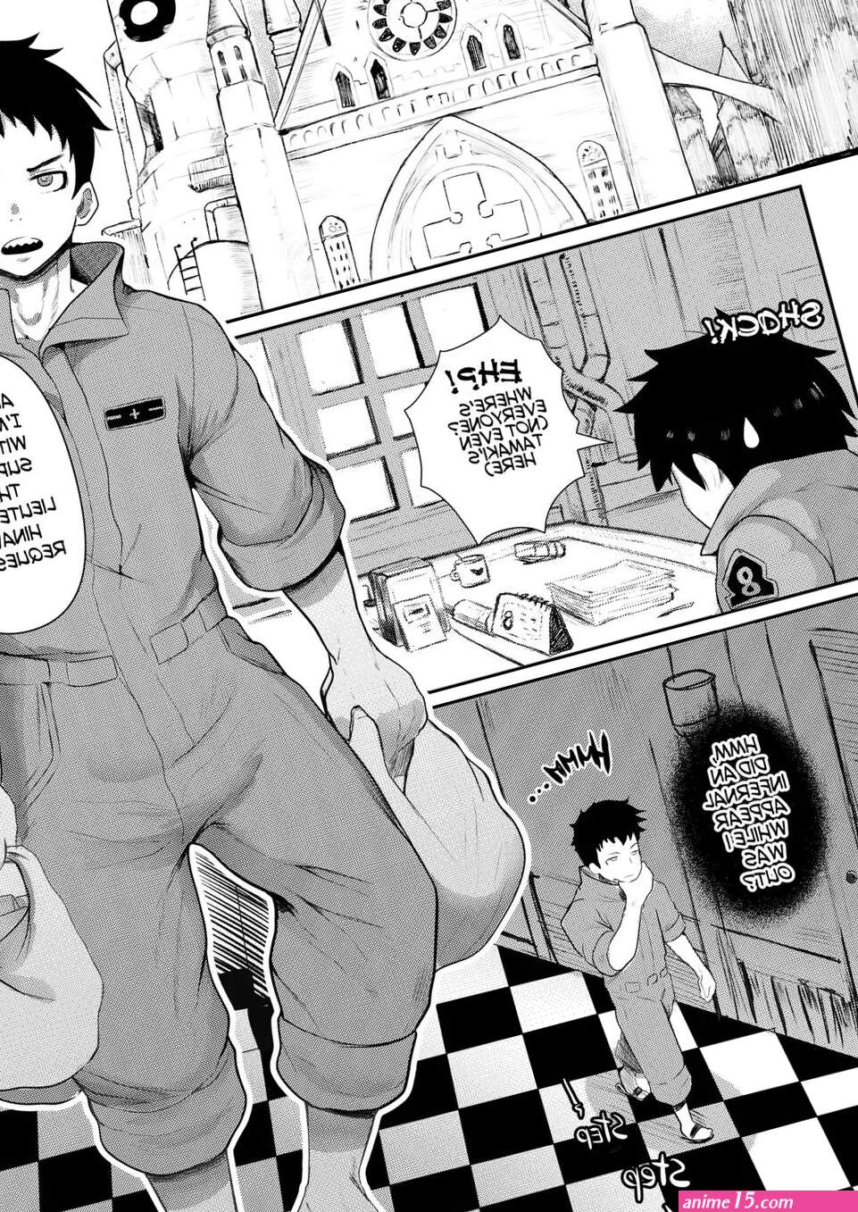 Yaoi hentai comics Enen no Shouboutai Fire Force