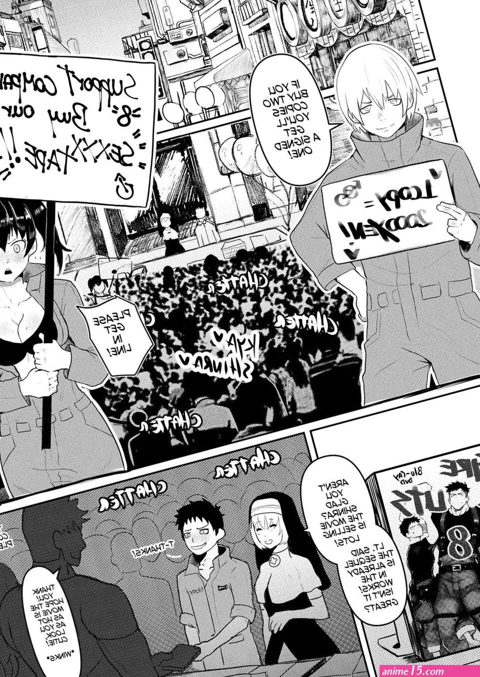Yaoi hentai comics Enen no Shouboutai Fire Force
