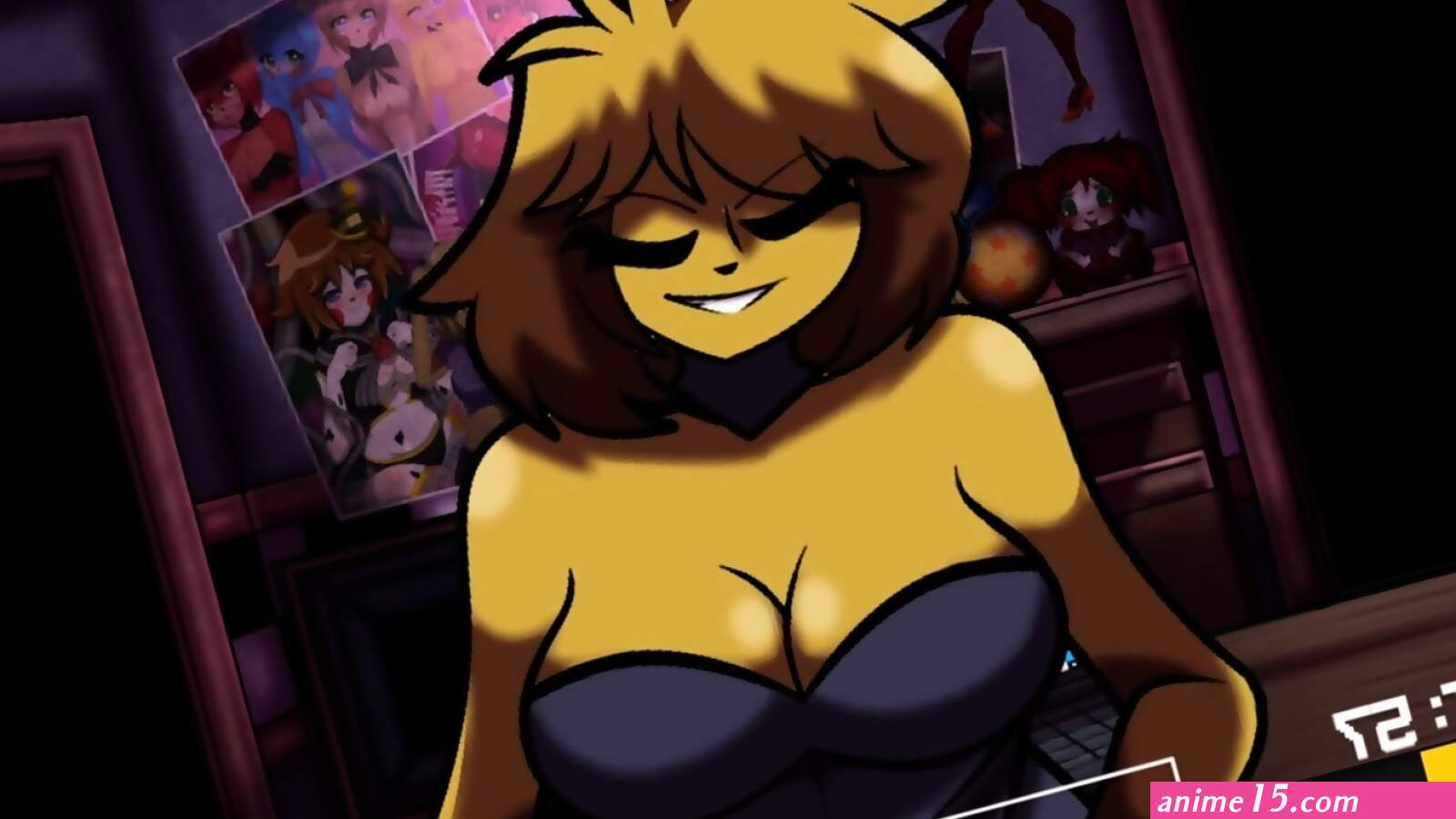 Five Nights in Anime Chica Boobies