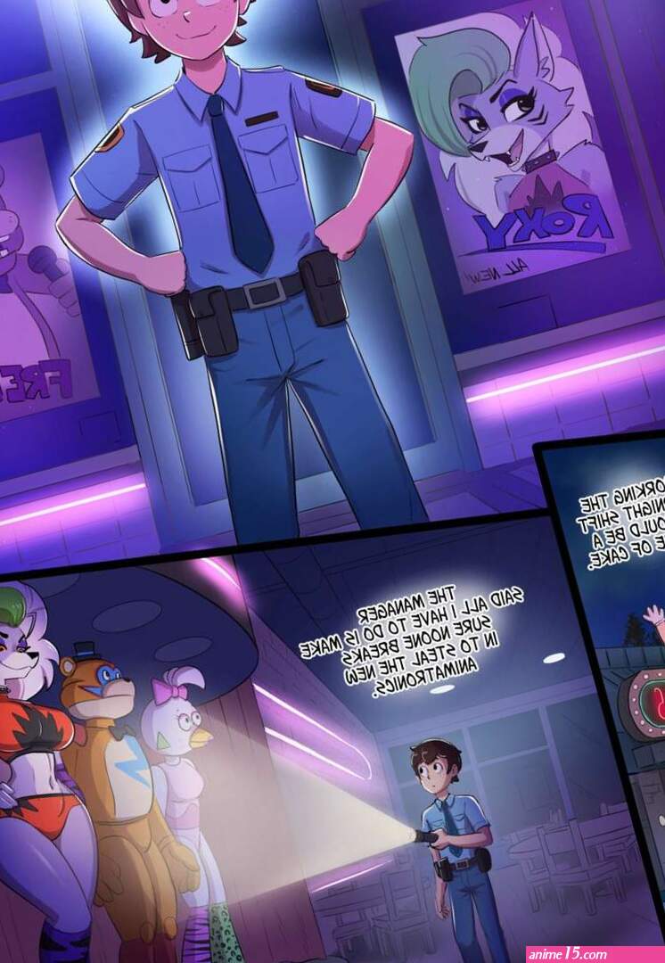 Porn comic Roxy After Dark. Five Nights At Freddys. Cubed Coconut. Sex comic a night patrol