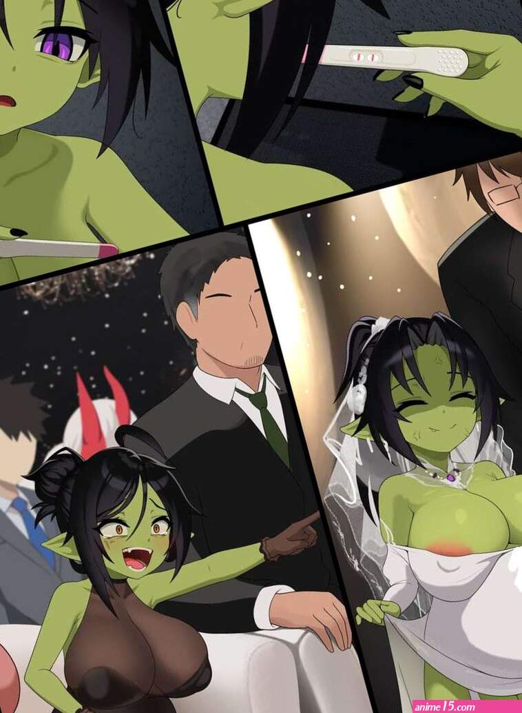 Porn comic Goblin Girls Sex comic busty brunette goblins