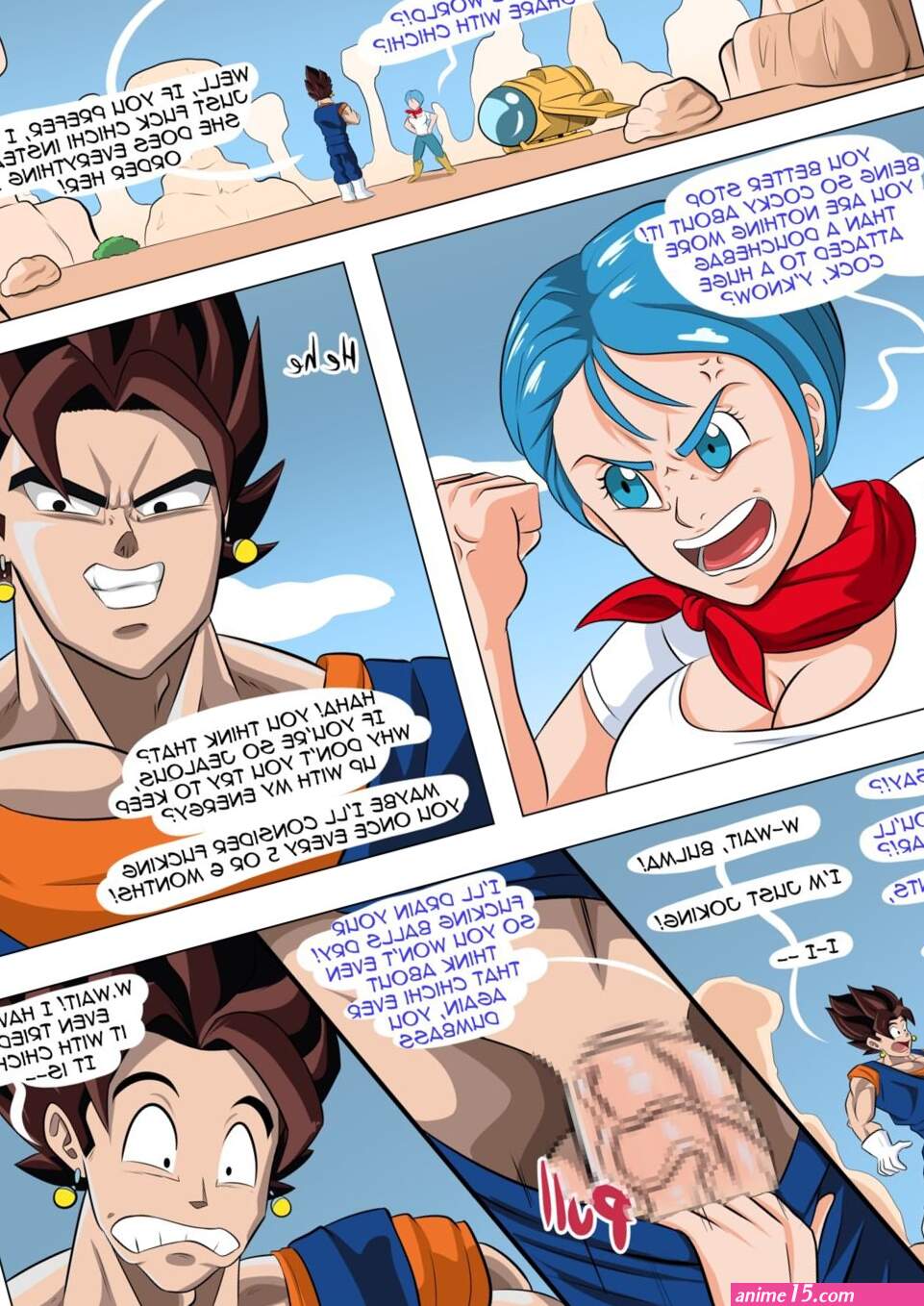Bulmas Special Attack comic porn