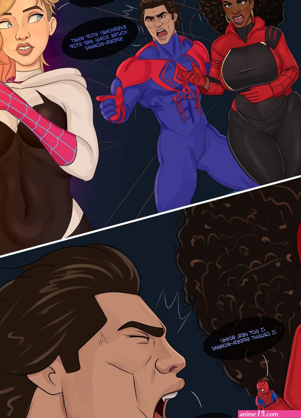 Spider Gwen By Rocner Porn Comic english 13
