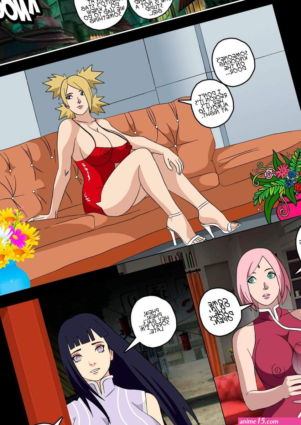 Hanabi Intrusive Porn Comic english 18