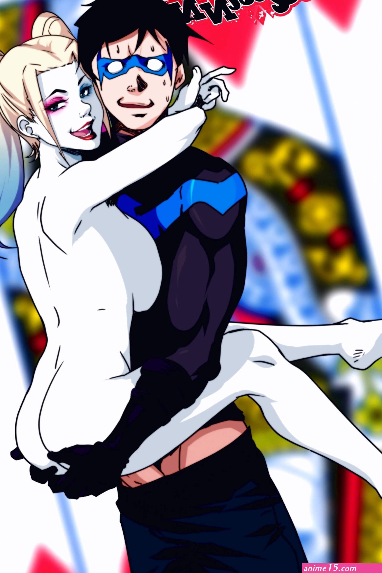 Dick Harley Quinn porn comic