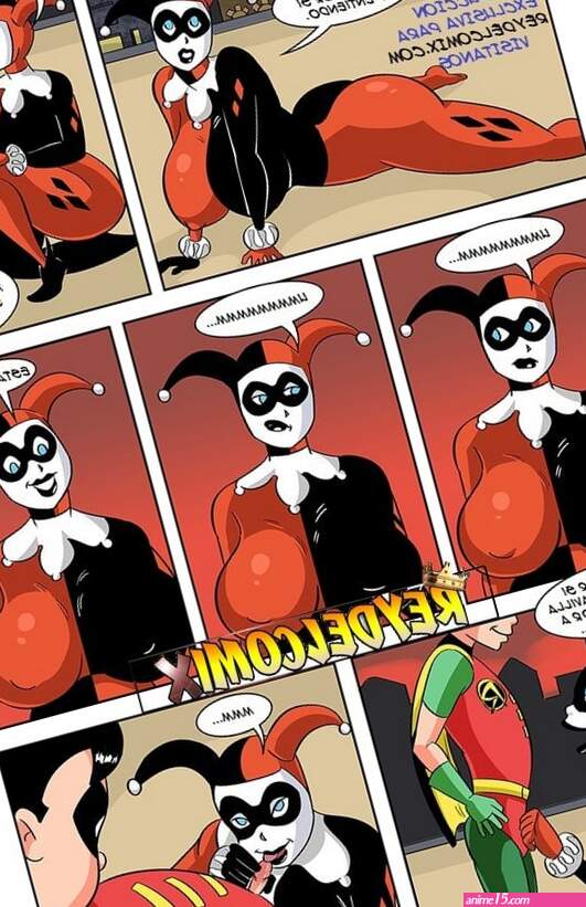 Robin Glassfish follando a Harley Quinn con Gatbela