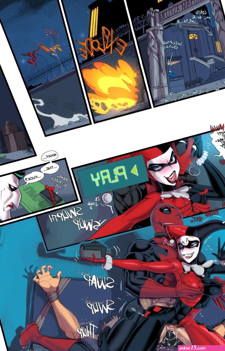 Porn comic Harley Queen and Deadpool Crazy Insane Sex