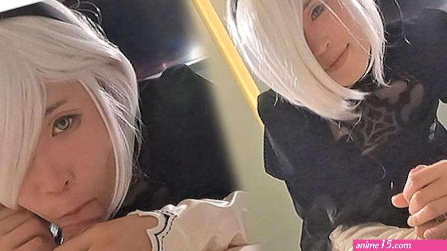 NieR:Automata 2B Cosplay Hentai Japanese Cosplayer Blowjob And Fuck Part.7