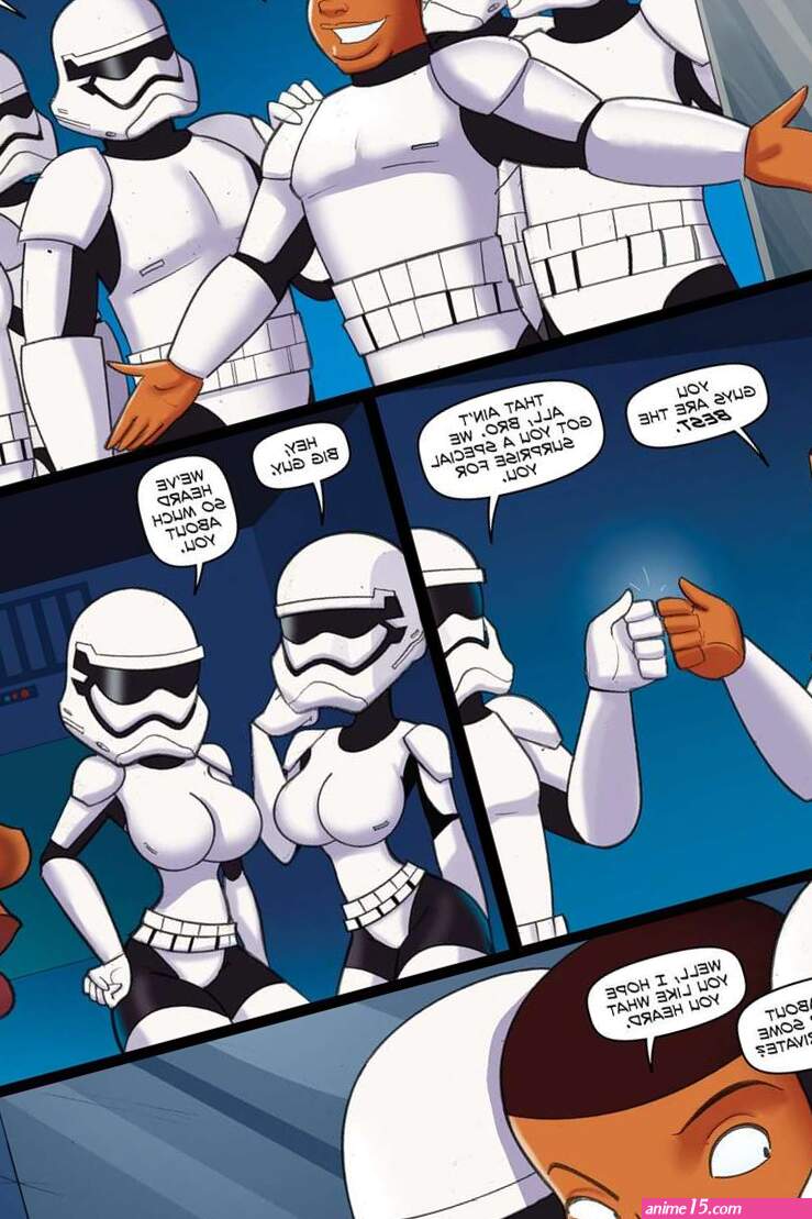 Porn comic The Cock Awakens. Chapter 1. Star Wars. Dirty Comics. Sex comic babes storm troopers