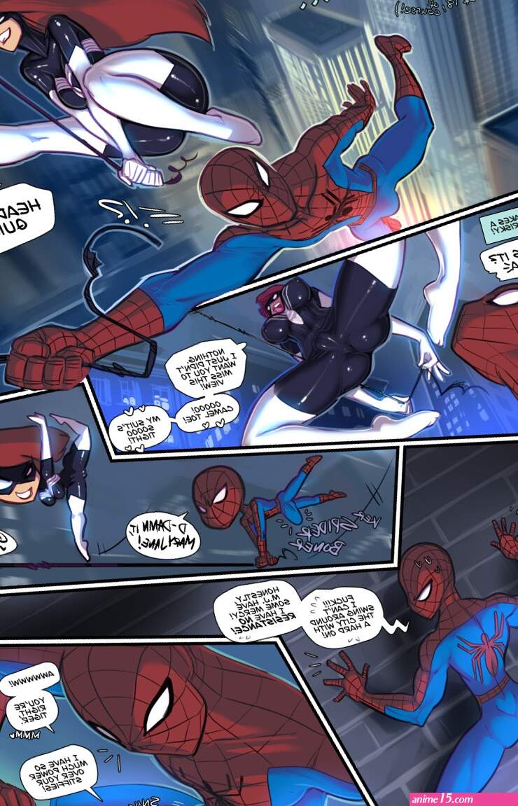 Porn comics with Spider-Man. A big collection of the best Porn comics