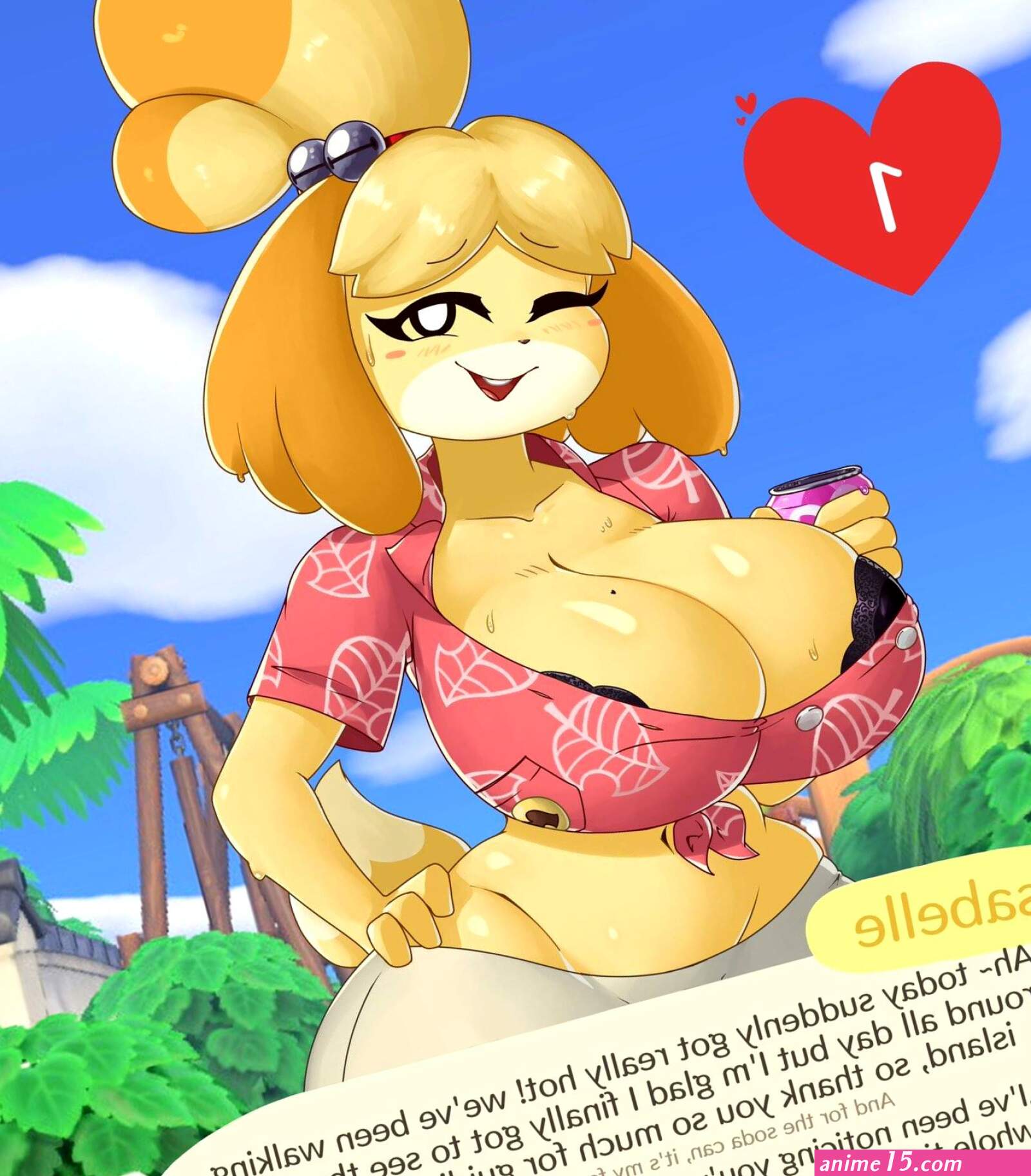 Isabelle Bond Level porn comic