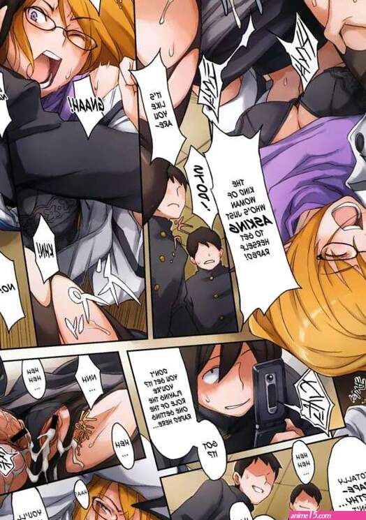 Porn comic Teachers punishment. Minato Fumi Sex comic male students were