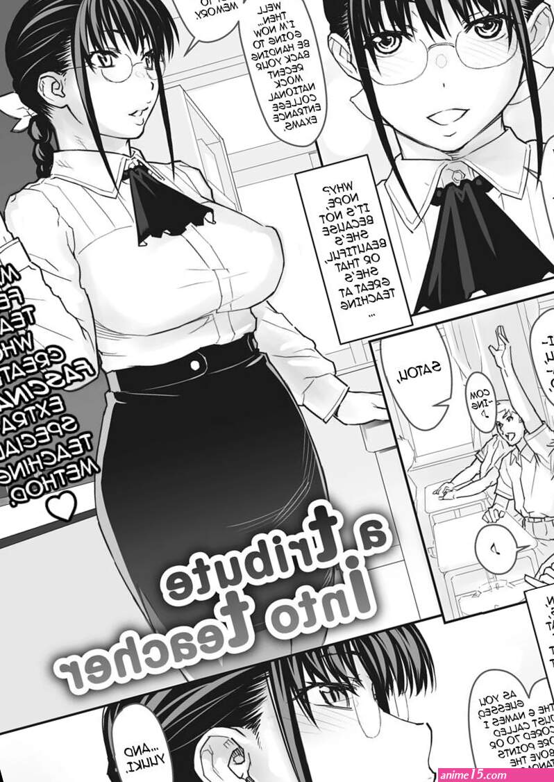 A Tribute Into Teacher Kiriyama Taichi Porn Comic