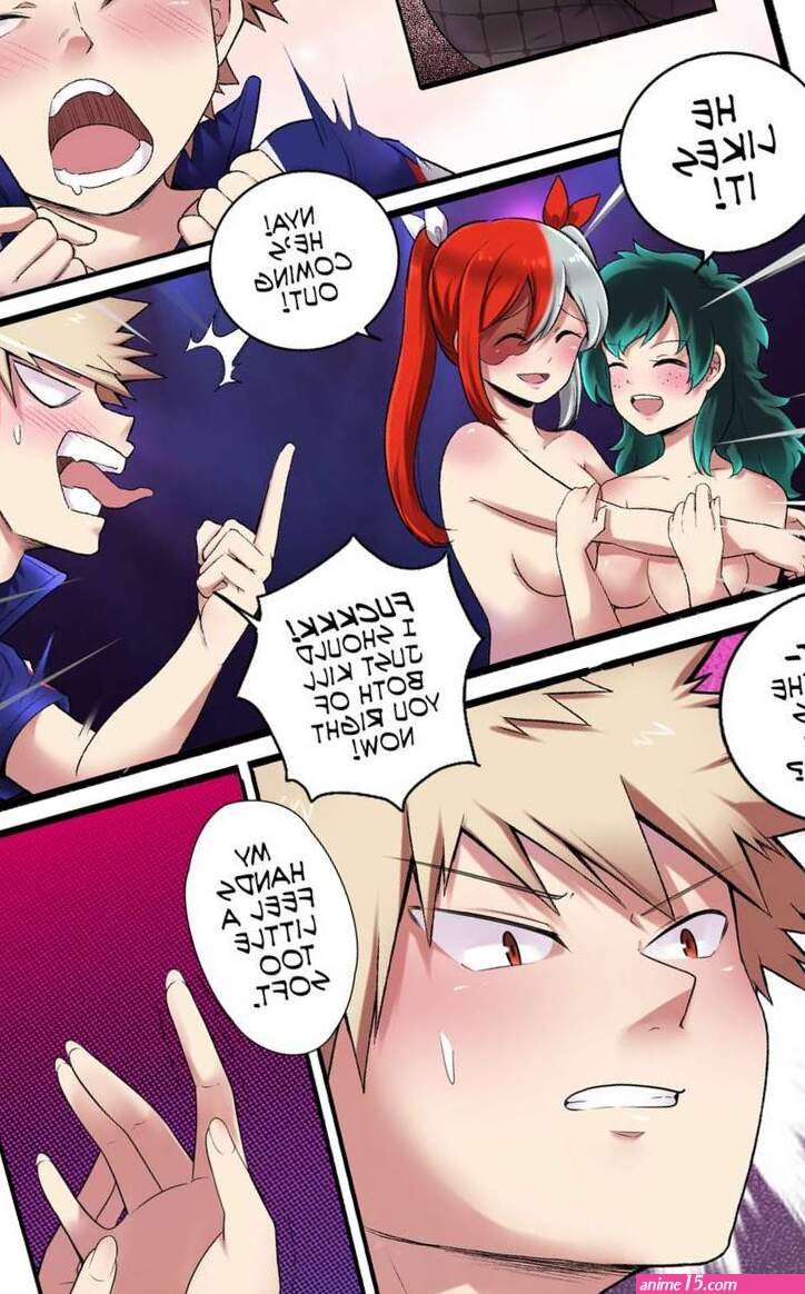 Porn comic My Hero Academia. Moe Moe Kyu Sex comic guys met each
