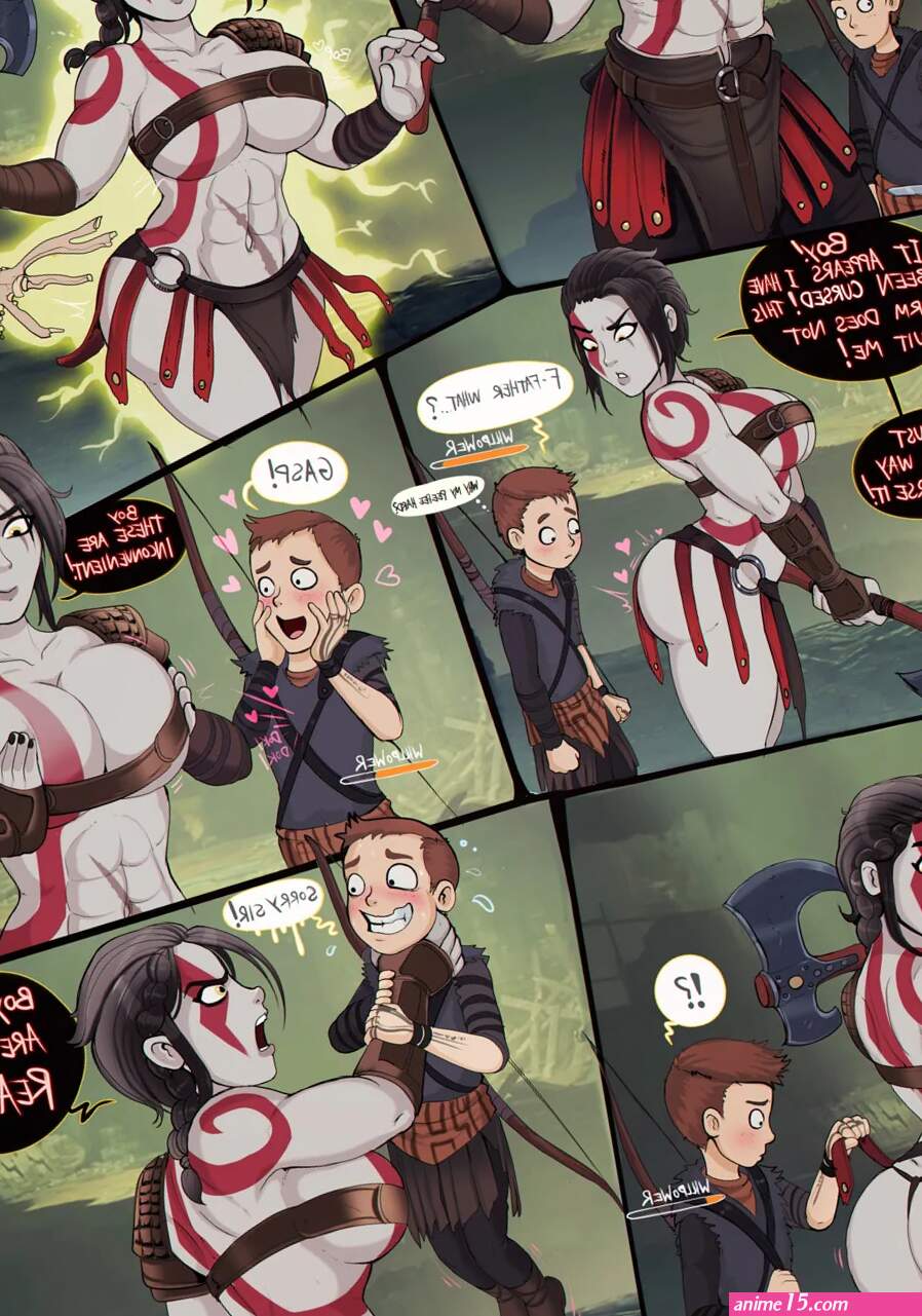 Kratos x freya sex comic