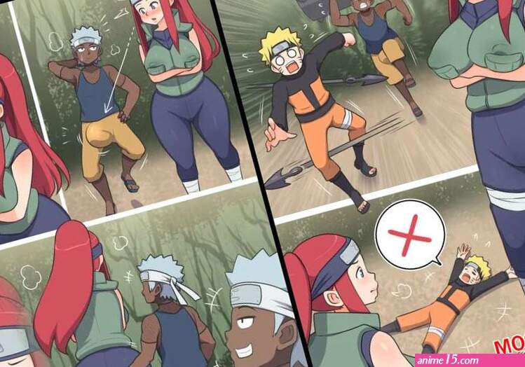 Porn comic Kushina Training Session Sex comic Naruto was distracted