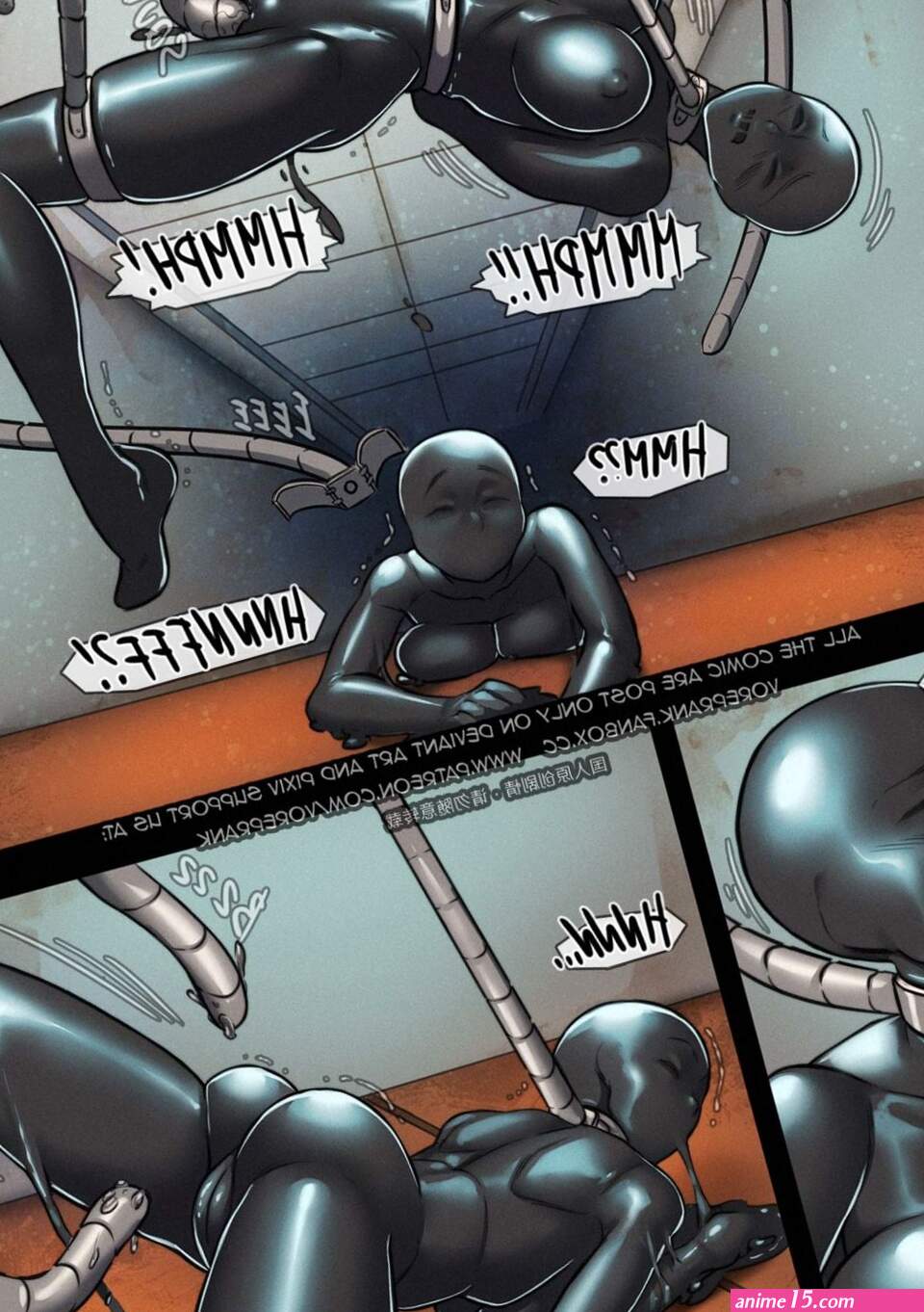 The Bondage Games 4 Porn Comic