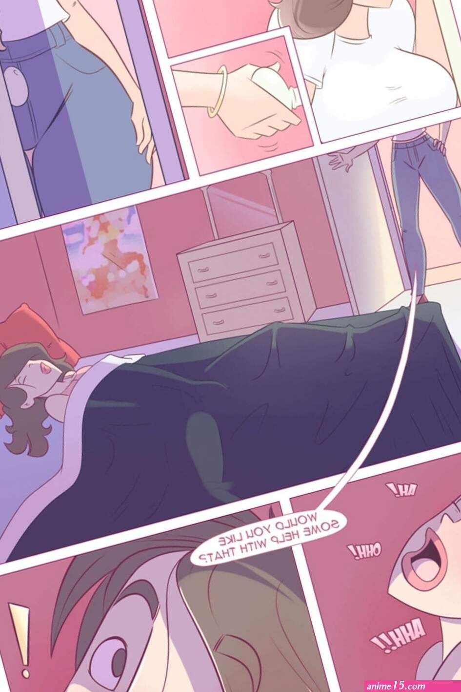 Porn comic Lesson one