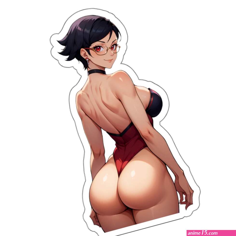 Sarad Sticker Anime Girl Sexy Cute Women Lewd Anime Manga Stickers Fem