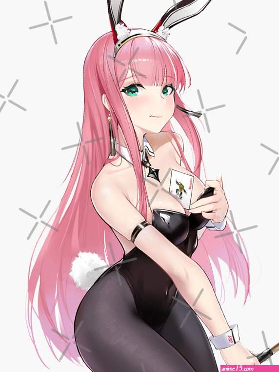 Zero Two Bunny Sexy Lewd Anime Girl Sticker for Sale by Gloemwenzone