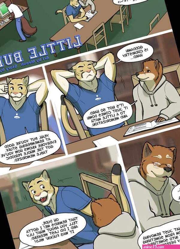 Little Buddy gay porn comic