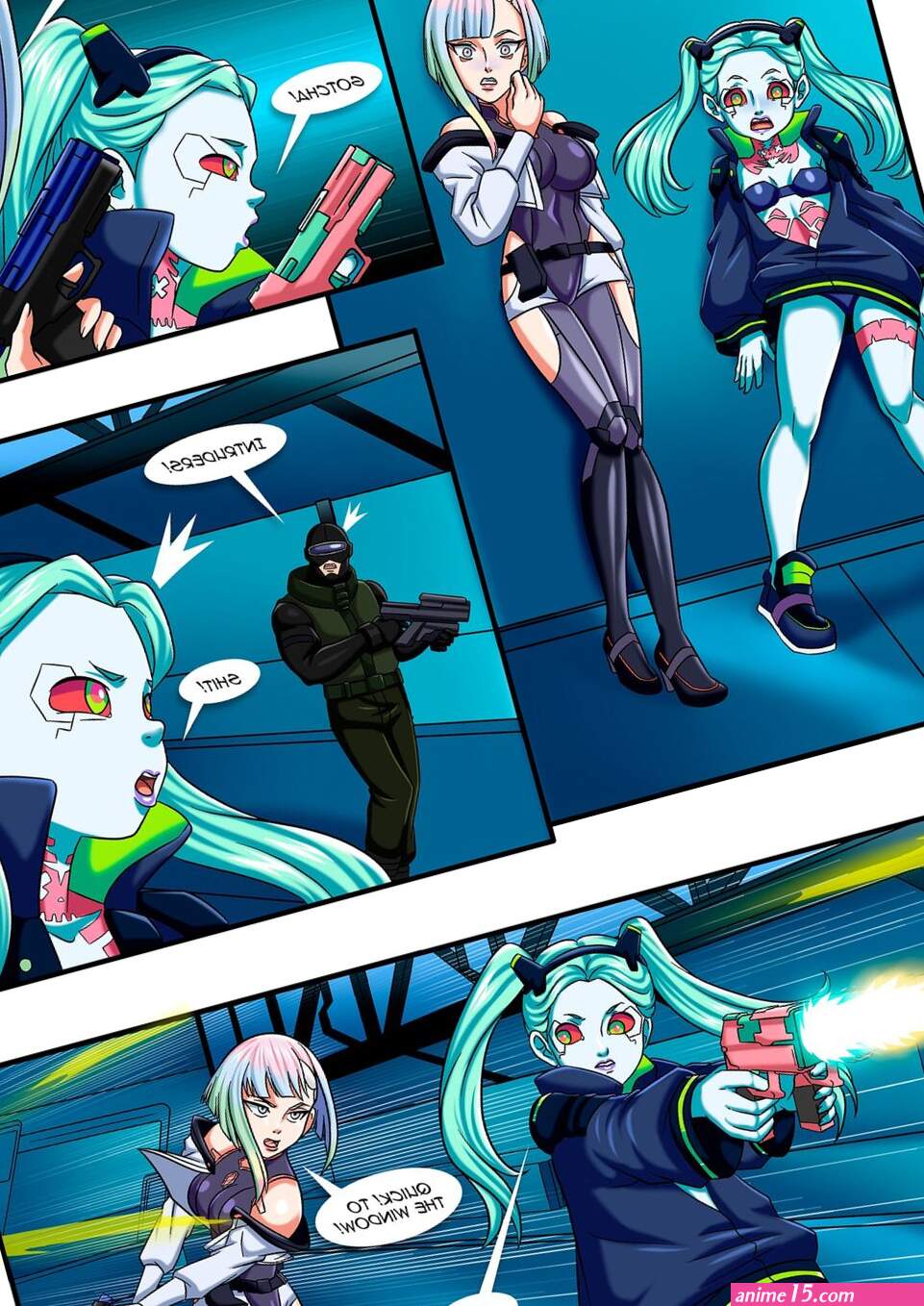 Cyberslaves 2077 Porn Comic