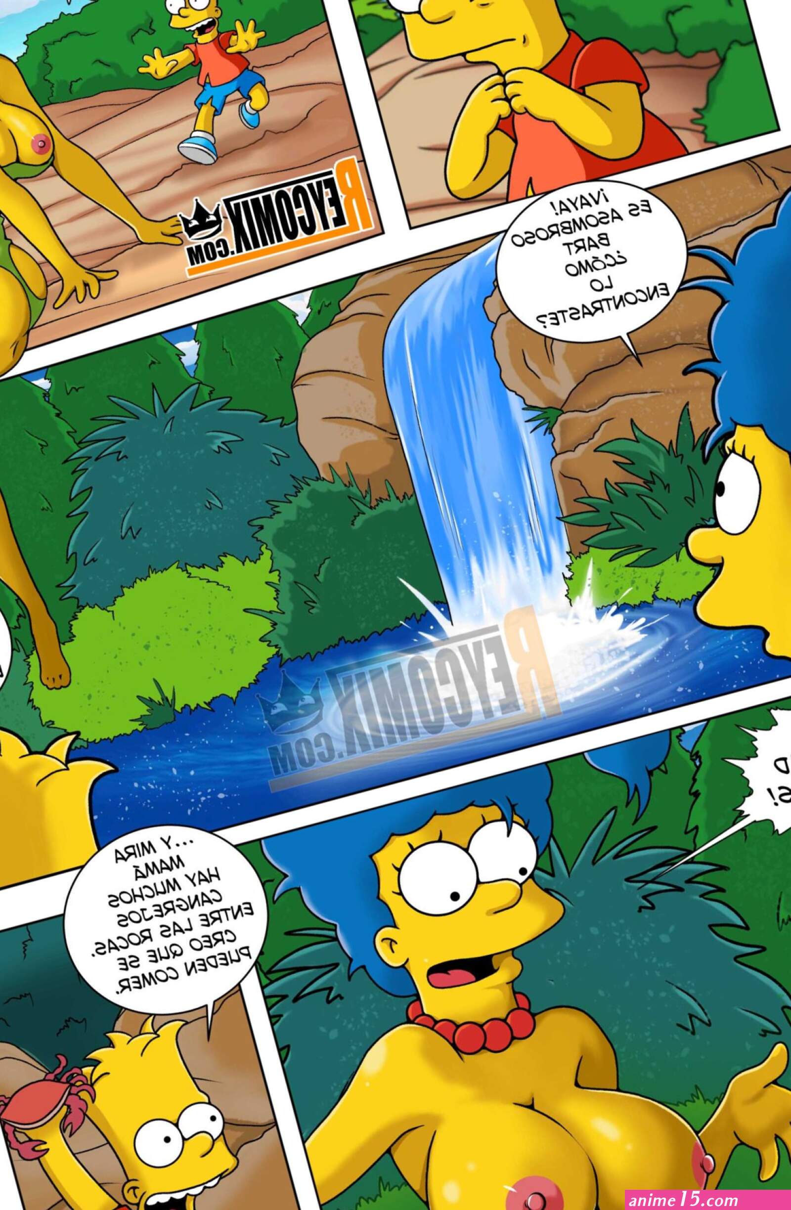 Los Simpsons: Paraiso Exclusivo ReyComiX