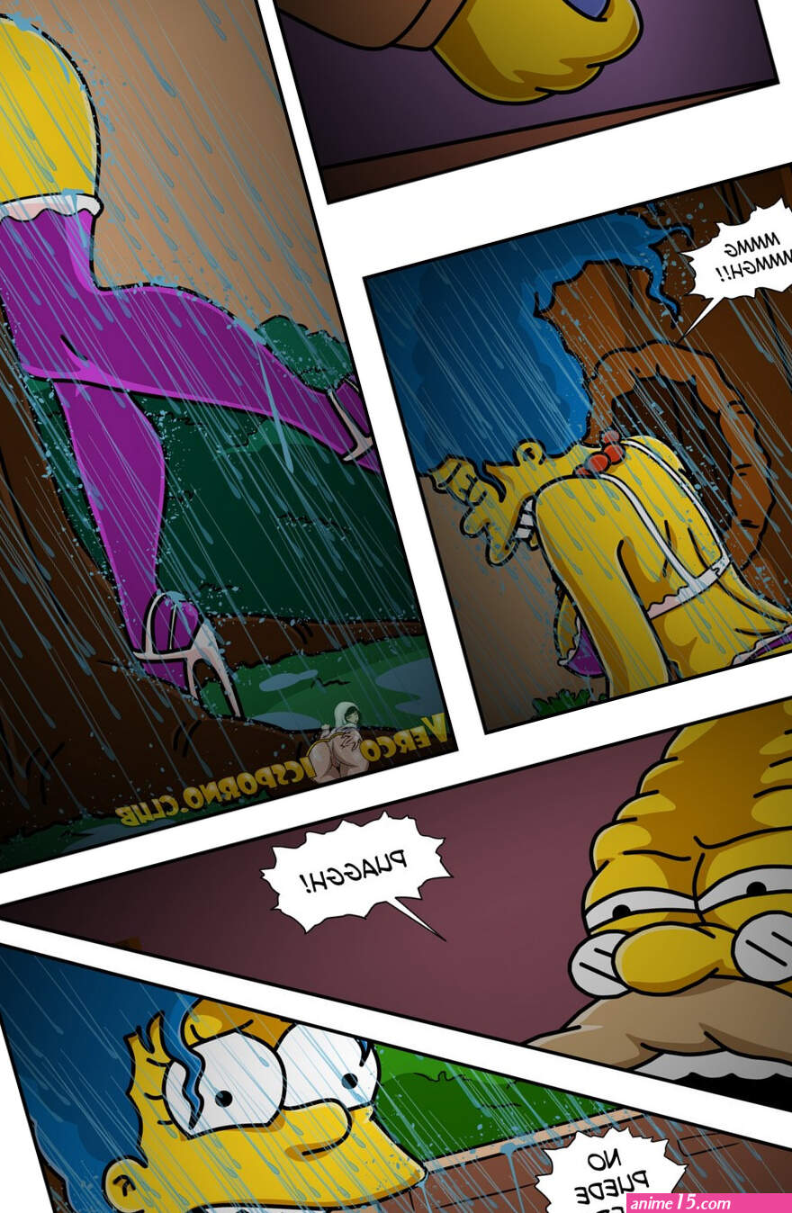 Simpsons xxx El abuelo y Marge follando